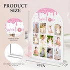 My First Year Photo Board Baby Milestone Signs One Year Of Baby Photo Donut