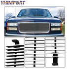 Chrome Aluminum Grill Fits 1994-1999 Gmc Sierra C K Pickup Suburban Yukon 