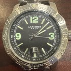 Akribos Xxiv Mens Quartz Blue Dial Day date Diver 50m Ss Bracelet 46 Mm    