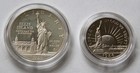 1986-s Statue Of Liberty Proof Two-coin Set Silver Dollar   Clad Half Dollar
