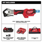 New Milwaukee 2877-22 M18 Force Logic 750 Mcm Dieless Crimper 2 Batteries   Bag