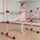 4ft Adjustable Freestanding Ballet Barre Portable Dance Bar For Home And Studio