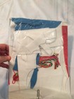 Vintage Bucilla Felt Stitchery  down The Chimney  Christmas Stocking Kit Opened