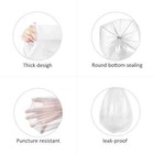 1 6 Gallon Trash Bags  Clear  100 Count  Bathroom Bin Liners