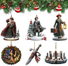 2024 New Christmas Tree Ornaments outlander Decor Family Collage Holiday