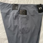 Under Armour Women s 3x High Rise Compression Ankle Leggings Gray 2 Side Pockets