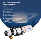 Svbony Sv503 80ed Telescopes Astronomical Professional Refractor Ota For Dso