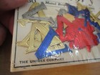 Unique 1940 s Wwii Homefront  v s For Victory  Metal Bright Gummed Letters nyc 