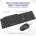  pack Of 2   Rii Rk211 Wireless Keyboard Mouse Combo Usb Combo Set
