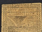 1773 Pennsylvania 50 Shillings Colonial Currency Note Pa-170 Hall   Sellers 