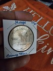 Mirage Hotel Casino Las Vegas Nevada  1 Slot Machine Gaming Token Coin Vintage