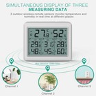 Indoor Outdoor Thermometer  Digital Hygrometer Thermometer  Wireless Temperat   