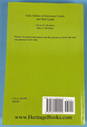 The Early Settlers Of Dorchester County And Their Lands Paperback Book Mowbray
