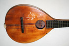 Vintage Teardrop Ukulele Large Modified Tear Drop Uke Folk Instrument Great Tone