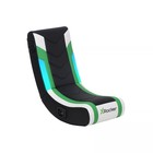 X Rocker Horizon Rgb Lighting 2 0 Wired Floor Rocker Gaming Chair Green black