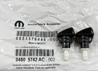 Windshield Washer Nozzles For Chrysler Dodge Ram 4805742ac Set Oem Mopar Genuine