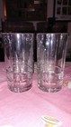 Cristal D arques Arizona Parallels Art Deco 6  Collins Tumbler Glass Set Of 4