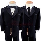Gino Giovanni Boy Black Usher Tuxedo Size Baby To Teens