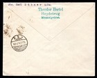 Germany Lithuania Memel 1924 Registered Cover Franked Scott  375