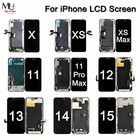 For Iphone X Xs Xs Max 11 11pro 12 13 14 14 Pro 15 Lcd Touch Screen Replaced