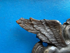 Vintage Pegasus Flying Horse Belt Buckle Tip Of Wing Broken Off See Pics