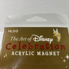 The Art Of Disney Celebration Stamp Acrylic Magnet Ariel   Flounder