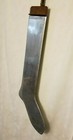 Antique Vintage Metal Stocking Sock Hose Mold Industrial Factory  Autoboard Lein