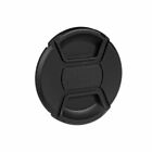 5x 52mm Center Pinch Snap On Lens Cap Front Dust Cover For Slr Mirrorless Camera