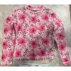 Girls Swimsuit Set Size 3t Floral Rash Guard And Striped Ruffle Bottoms