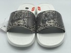 Nike Victori One Women s Size 9 Sandals Slides Snake Skin Print Cn9676-007 New