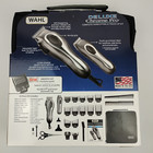 New Wahl Deluxe Chrome Pro 25-piece Haircut   Trim Kit - Model 79650-1301 - Usa