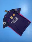 Fc Barcelona 2016 17 Away Soccer Jersey  With Patches - Neymar Jr  11 Shirt