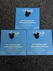 Moana Disney Pins Maui  1x    Hei Hei  2x  Amc Movie Theatre Promo 2016 Limited