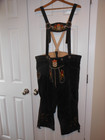 Lederhosen  Men  Long  Size 48  Used Embroidered  Linned