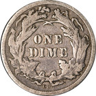 1877-cc Seated Liberty Dime