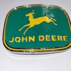 John Deere Belt Buckle Yellow Green Made In Usa Licensed Product