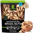Raw Brazil Nuts Unsalted   Fresh Bulk No Shell Whole Crunchy Nut Snack Pack