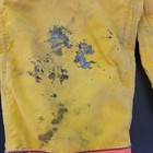 42x28 Globe Yellow Firefighter Turnout Pants With Orange Stripes Gx-7 