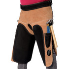 Professional Farrier Apron - Premium Leather Farrier Chaps 25 Inches Length 