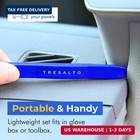 Tresalto Auto Trim Removal Tool Kit - 5 Piece Set For Dash  Door Panel  Clip Rem
