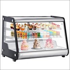 6 5 Cu ft  Countertop Pastry Display Case Commercial Refrigerator W  Led Display