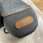 Callixe Thera Neck Pillow Massager Heats Up Gray Brown Vg Works 