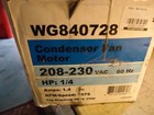 New Wg840728 Condenser Fan Diversitech 208-230 Vac 60hz 1 4hp