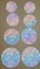 Burundi 1965 Independence Circular Air Mail Stamps 8pcs Mnh Poste Aerienne