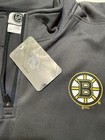 Boston Bruins Pullover Mens Xxl 1 4 Zip Sweatshirt Lightweight Nhl Performance