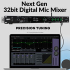 Qst K1 Pro Digital Echo Reverb Karaoke Mixer Processor W  Bluetooth And Dsp