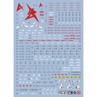 Water Slide Decal For Pg 1 60 Nu Gundam Rx-93 Amuro Char Fluorescent Marking 