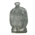 Vintage Schenley Embossed Glass Whiskey Decanter Bottle 1953 Bar Decor