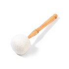 Drum Mallet Wool Felted Drum Stick - 9 Inches Wool Mallet For Gongs   Large 