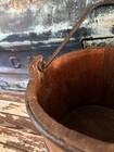 Antique Primitive Hand Forged Stave Well Bucket Late 1800   s Early 1900   s